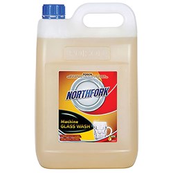 NORTHFORK MACHINE GLASS WASH LIQUID 5 LITRES