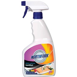NORTHFORK FOOD SURFACE SANITISER SPRAY 750ML