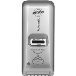 NORTHFORK AUTOMATIC FOAM SOAP DISPENSER SILVER