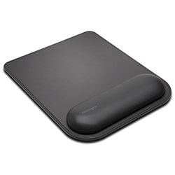 KENSINGTON ERGOSOFT WRIST REST MOUSE PAD BLACK