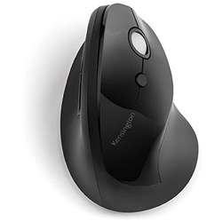 KENSINGTON PRO FIT ERGO VERTICAL WIRELESS MOUSE BLACK