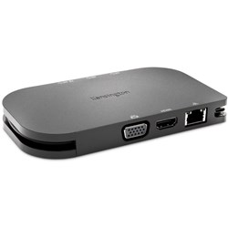 KENSINGTON SD1610 USB-C WITH CHARGING FOR SURFACE DEVICES DOCKING STATION BLACK