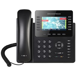 GRANDSTREAM GXP2170 HIGH-END 12 LINE CORDED DESK IP PHONE BLACK
