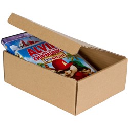 CUMBERLAND MAILING BOX 430MM X 305MM X 140MM BROWN