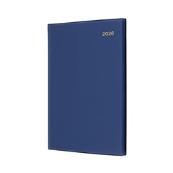 COLLINS BELMONT DESK DIARY A5 WEEK TO VIEW NAVY