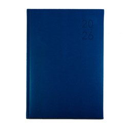 DEBDEN SILHOUETTE DIARY A5 WEEK TO VIEW NAVY