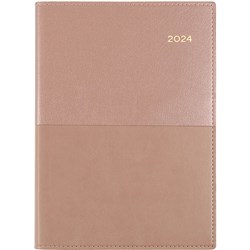 COLLINS VANESSA DIARY A5 DAY TO PAGE ROSE GOLD
