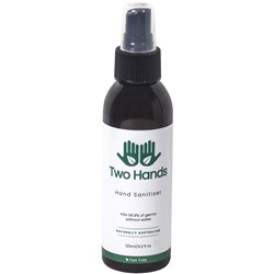 TWO HANDS HAND SANITISER 125ML MIST SPRAY 60% ALCOHOL
