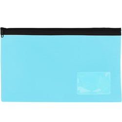 CELCO PENCIL CASE SINGLE ZIP SMALL 204 X 123MM MARINE BLUE
