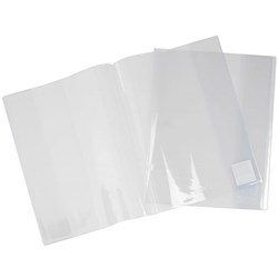CONTACT BOOK SLEEVES SCRAP BOOK CLEAR PACK OF 5
