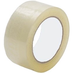 CUMBERLAND PACKAGING TAPE 50 MICRON 48MM X 75M CLEAR PACK OF 6