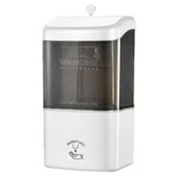 VISIONCHART HAND SANITISER AUTOMATIC GEL DISPENSER WALL MOUNT BLACK / WHITE