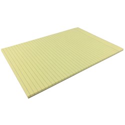 WRITER BOND PAD A4 DOUBLE SIDED RULED YELLOW 50 SHEETS