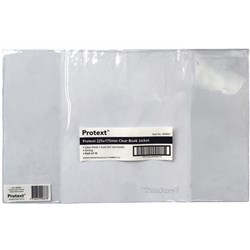 PROTEXT BOOK JACKET 270 X 185MM CLEAR PACK OF 10