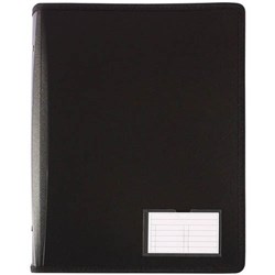 BANTEX ZIPPER BINDER A4 2D 25MM BLACK