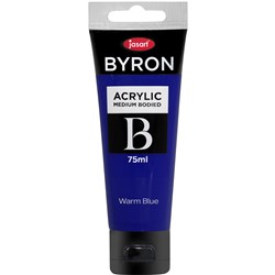 JASART BYRON ACRYLIC PAINT 75ML WARM BLUE