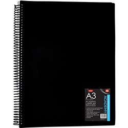 JASART ACADEMY DISPLAY BOOK LAYFLAT A3 20 POCKETS
