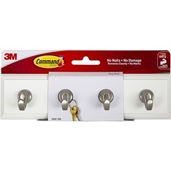 COMMAND QUARTZ KEY RAIL HOM18Q WHITE