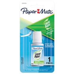 PAPER MATE LIQUID PAPER CORRECTION FLUID 20ML