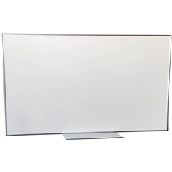 QUARTET PENRITE SLIMLINE PREMIUM MAGNETIC WHITEBOARD 900 X 900MM WHITE/SILVER