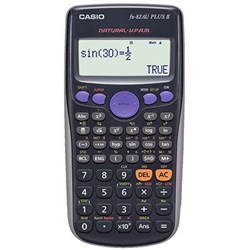 CASIO FX82AU PLUS II 2ND EDITION SCIENTIFIC CALCULATOR BLACK