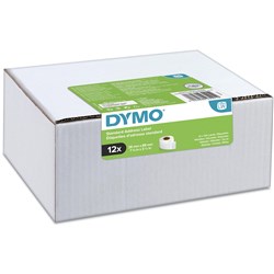 DYMO LABELWRITER STANDARD ADDRESS LABELS 28 X 89MM PACK OF 12 WHITE