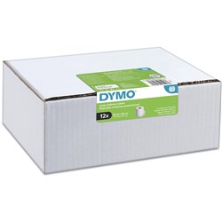 DYMO LABELWRITER LARGE ADDRESS LABELS 36 X 89MM PACK OF 12 WHITE