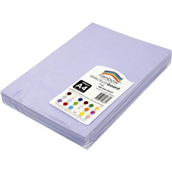 RAINBOW SPECTRUM BOARD A4 220 GSM LILAC 100 SHEETS