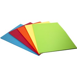 RAINBOW SPECTRUM BOARD A3 220 GSM BRIGHT ASSORTED 100 SHEETS