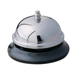 STAT COUNTER/TABLE BELL CHROME
