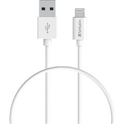 VERBATIM CHARGE & SYNC LIGHTNING CABLE 50CM WHITE
