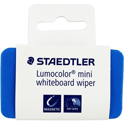 STAEDTLER LUMOCOLOR MINI MAGNETIC WHITEBOARD WIPER BLUE PACK OF 100