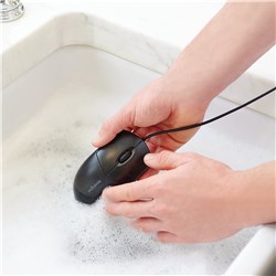 KENSINGTON PRO FIT WIRED WASHABLE MOUSE BLACK