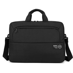 MOKI RPET SERIES 17 INCH LAPTOP SATCHEL BLACK