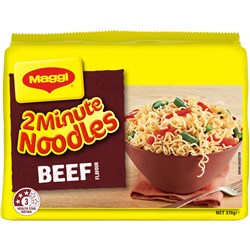 MAGGI BEEF NOODLES 370G PACK OF 5