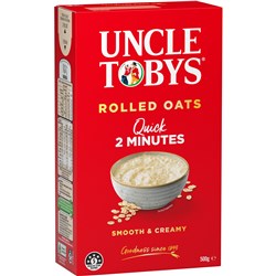 UNCLE TOBY'S QUICK OATS CEREAL 500G