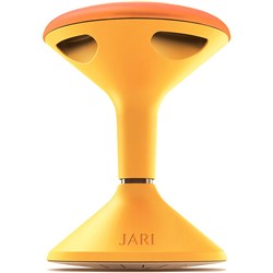SYLEX JARI ACTIVSTOOL HEIGHT ADJUSTABLE STOOL 400-500MMH YELLOW