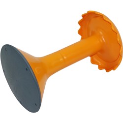 SYLEX BLOOM STOOL 450MM HIGH ORANGE