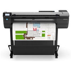 HP T830 DESIGNJET 36 INCH LARGE FORMAT MULTIFUNCTION PRINTER BLACK