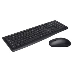 SHINTARO WIRELESS KEYBOARD AND MOUSE COMBO BLACK