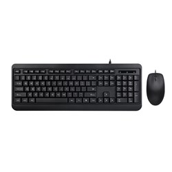 SHINTARO WIRED KEYBOARD AND MOUSE COMBO BLACK
