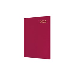 COLLINS ESSENTIAL DIARY A5 WEEK TO VIEW MAROON
