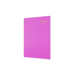 COLLINS ESSENTIAL DIARY A5 WEEK TO VIEW PINK