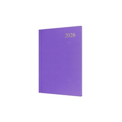 COLLINS ESSENTIAL DIARY A5 WEEK TO VIEW PURPLE