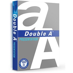 DOUBLE A COPY PAPER A4 100GSM WHITE REAM OF 200