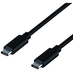 ASTROTEK USB-C 3.1 TYPE-C SYNC CHARGER CABLE MALE TO MALE 1 METRE BLACK