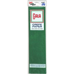 ALPEN GALA CREPE PAPER 240 X 50CM NATIONAL GREEN PACK OF 12