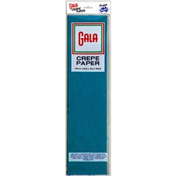 ALPEN GALA CREPE PAPER 240 X 50CM AZURE BLUE PACK OF 12