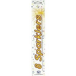 ALPEN SPARKLERS 25CM PACK OF 8