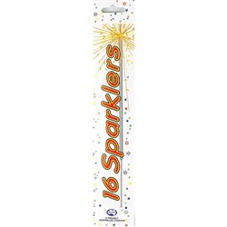 ALPEN SPARKLERS 25CM PACK OF 16